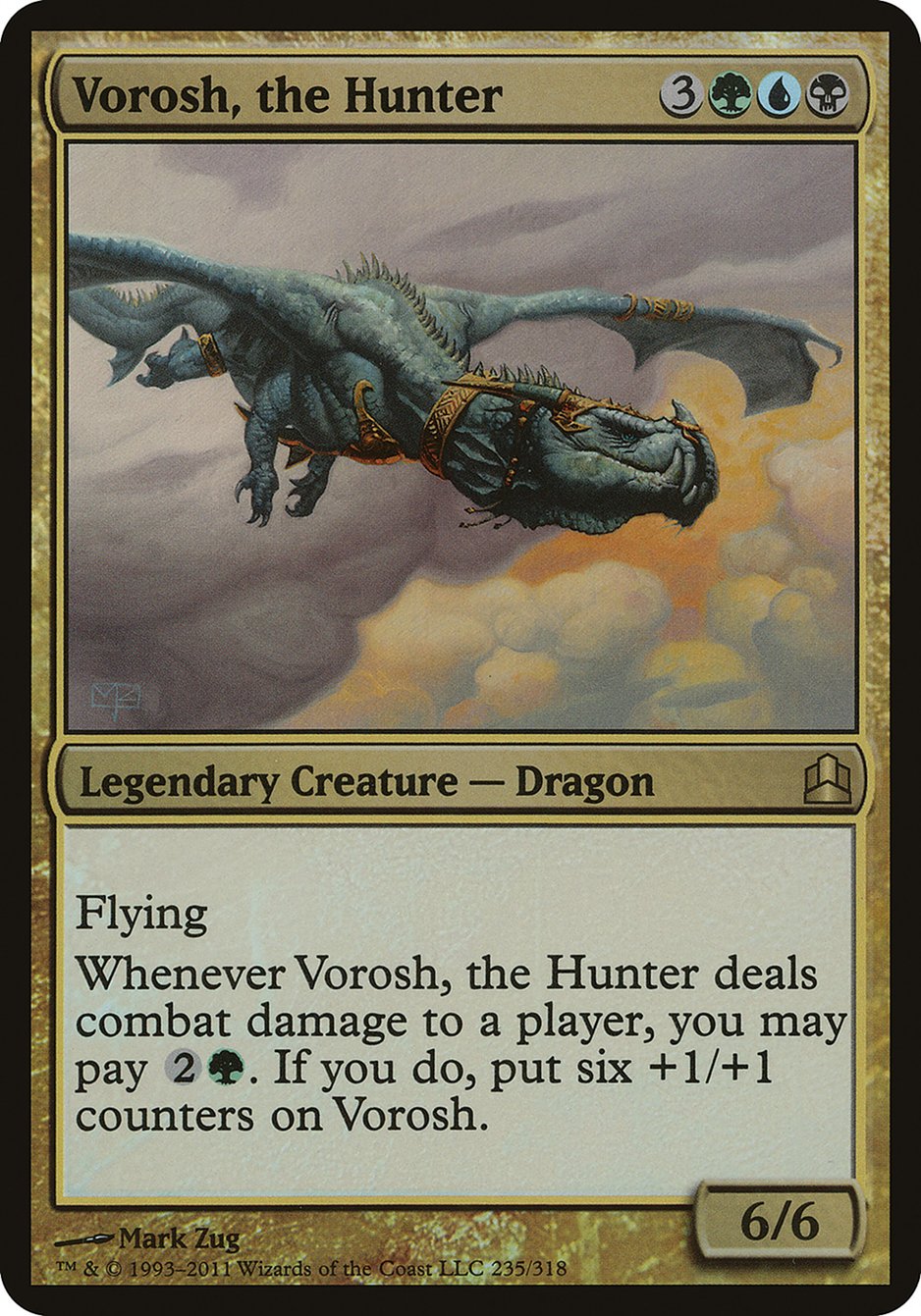 Vorosh, the Hunter (Oversized) [Commander 2011 Oversized] | Pegasus Games WI