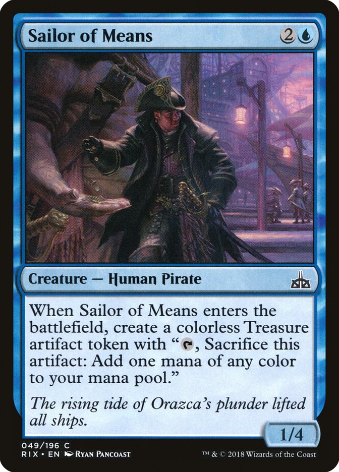 Sailor of Means [Rivals of Ixalan] | Pegasus Games WI