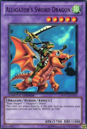 Alligator's Sword Dragon [WP11-EN015] Super Rare | Pegasus Games WI