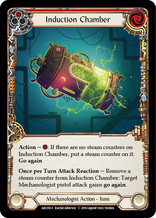 Induction Chamber [ARC010-S] 1st Edition Rainbow Foil | Pegasus Games WI