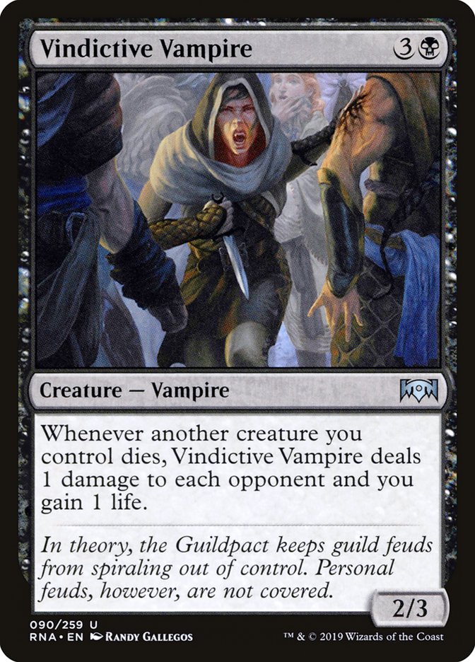 Vindictive Vampire [Ravnica Allegiance] | Pegasus Games WI