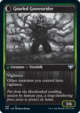 Dormant Grove // Gnarled Grovestrider [Innistrad: Double Feature] | Pegasus Games WI