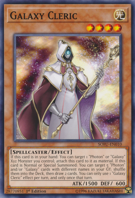 Galaxy Cleric [SOFU-EN010] Common | Pegasus Games WI