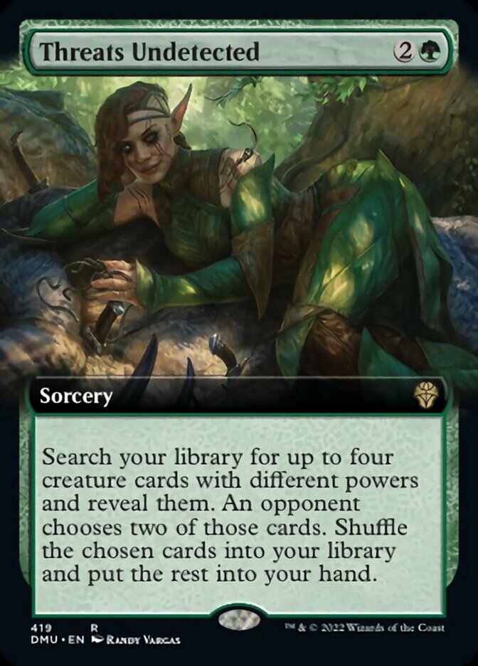 Threats Undetected (Extended Art) [Dominaria United] | Pegasus Games WI