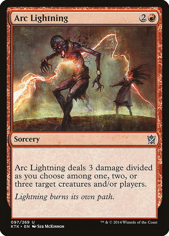 Arc Lightning [Khans of Tarkir] | Pegasus Games WI