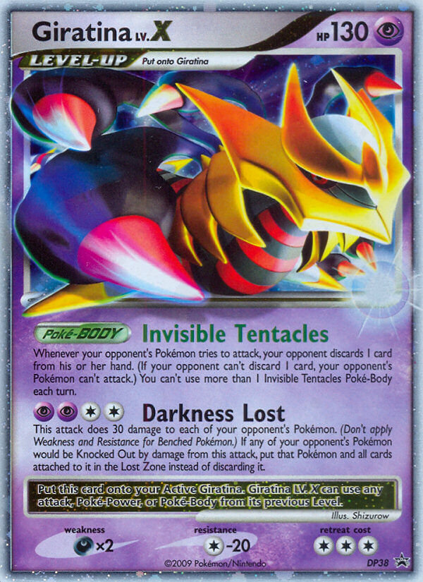 Giratina LV.X (DP38) [Diamond & Pearl: Black Star Promos] | Pegasus Games WI