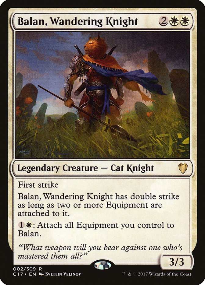 Balan, Wandering Knight [Commander 2017] | Pegasus Games WI