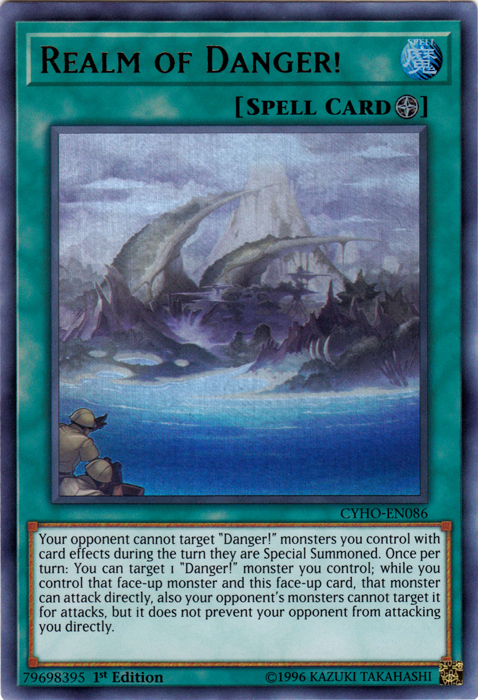 Realm of Danger! [CYHO-EN086] Ultra Rare | Pegasus Games WI