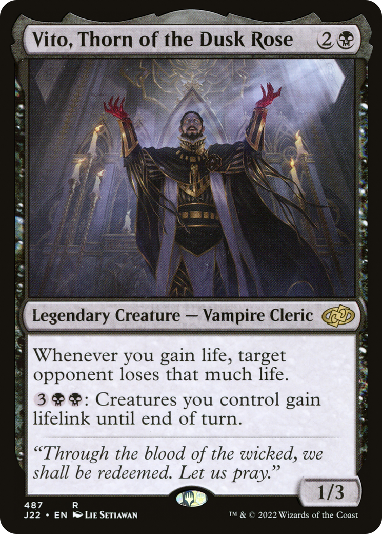 Vito, Thorn of the Dusk Rose [Jumpstart 2022] | Pegasus Games WI