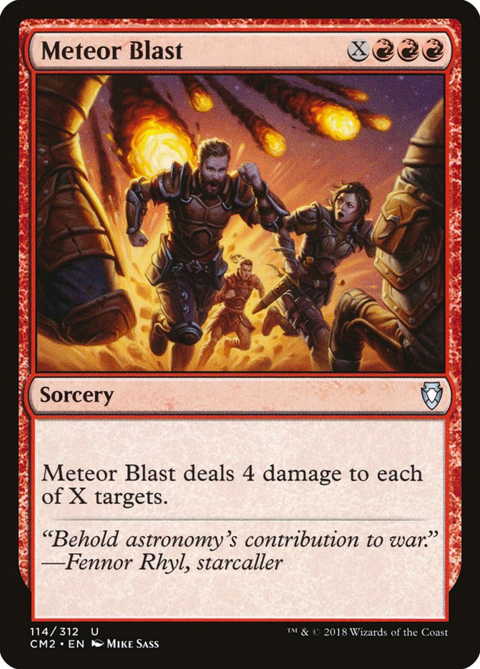 Meteor Blast [Commander Anthology Volume II] | Pegasus Games WI