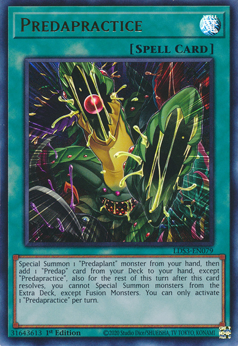 Predapractice [LDS3-EN079] Ultra Rare | Pegasus Games WI