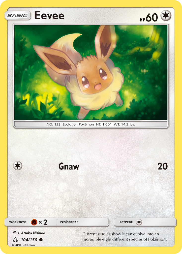 Eevee (104/156) [Sun & Moon: Ultra Prism] | Pegasus Games WI