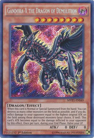 Gandora-X the Dragon of Demolition [MVP1-ENS49] Secret Rare | Pegasus Games WI