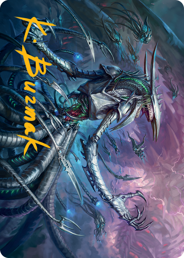 Jin-Gitaxias Art Card (Gold-Stamped Signature) [March of the Machine Art Series] | Pegasus Games WI