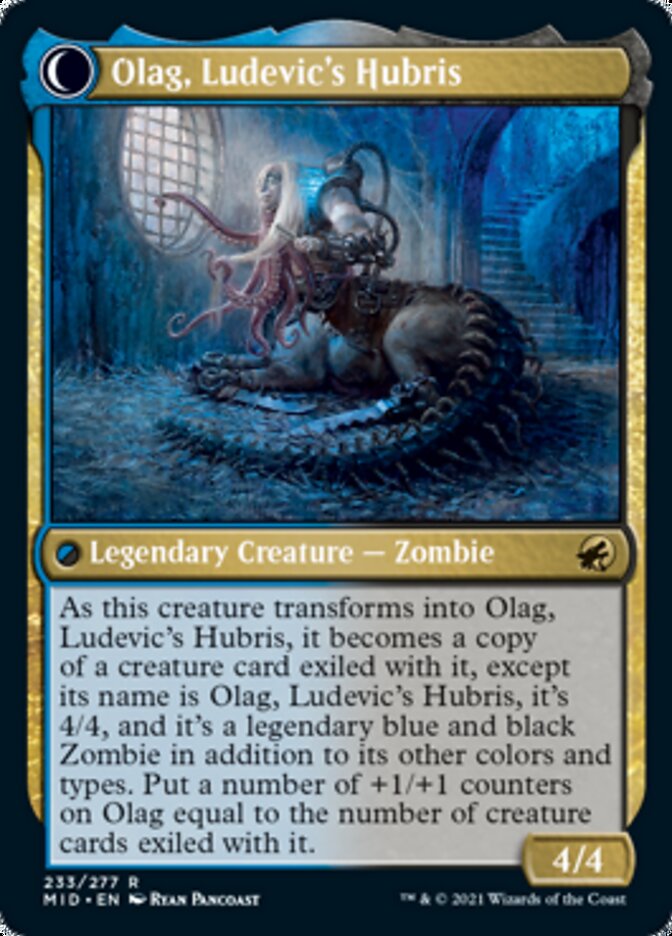 Ludevic, Necrogenius // Olag, Ludevic's Hubris [Innistrad: Midnight Hunt] | Pegasus Games WI