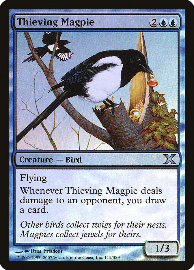 Thieving Magpie (Premium Foil) [Tenth Edition] | Pegasus Games WI