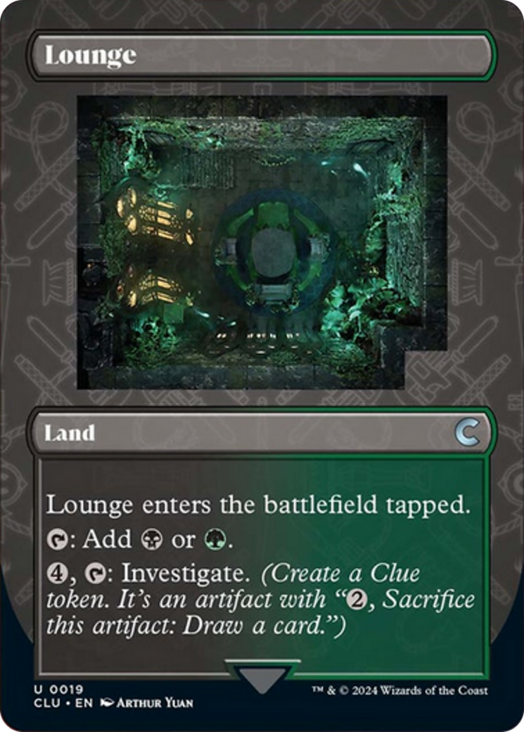 Lounge (Borderless) [Ravnica: Clue Edition] | Pegasus Games WI
