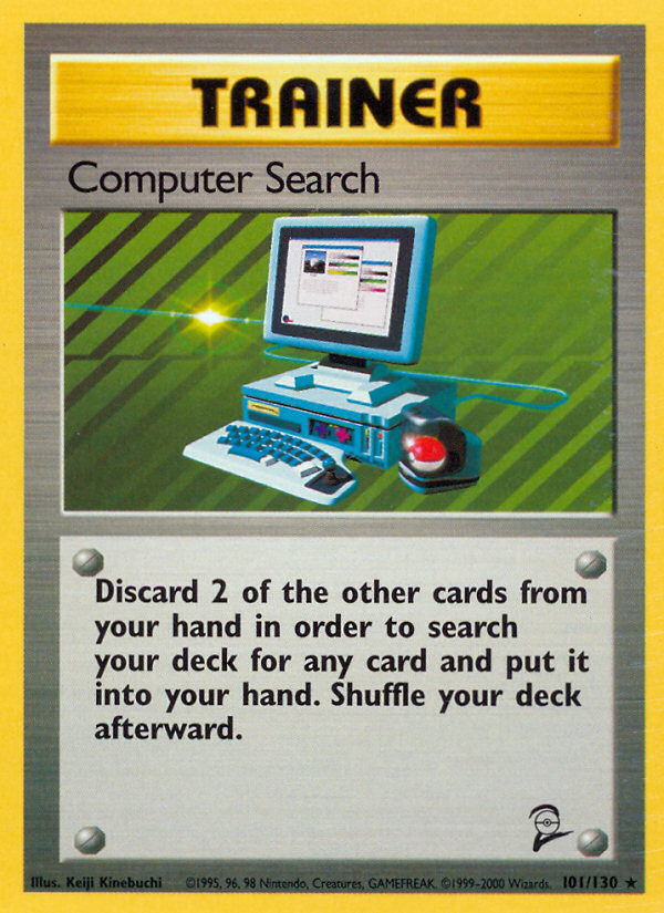 Computer Search (101/130) [Base Set 2] | Pegasus Games WI