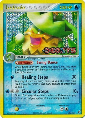 Ludicolo (10/107) (Stamped) [EX: Deoxys] | Pegasus Games WI