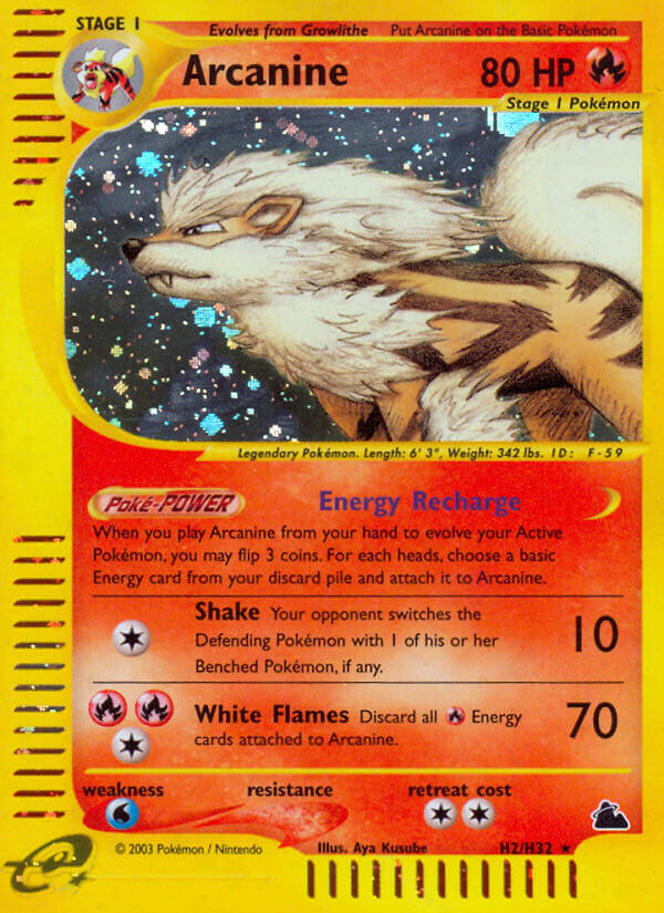 Arcanine (H2/H32) [Skyridge] | Pegasus Games WI