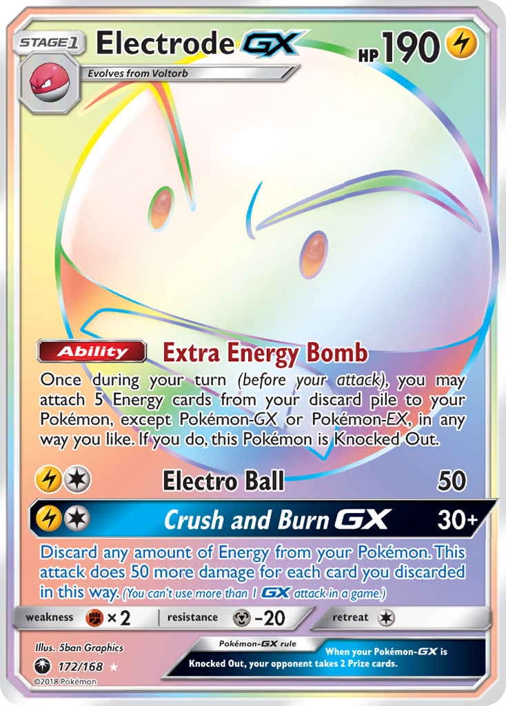 Electrode GX (172/168) [Sun & Moon: Celestial Storm] | Pegasus Games WI