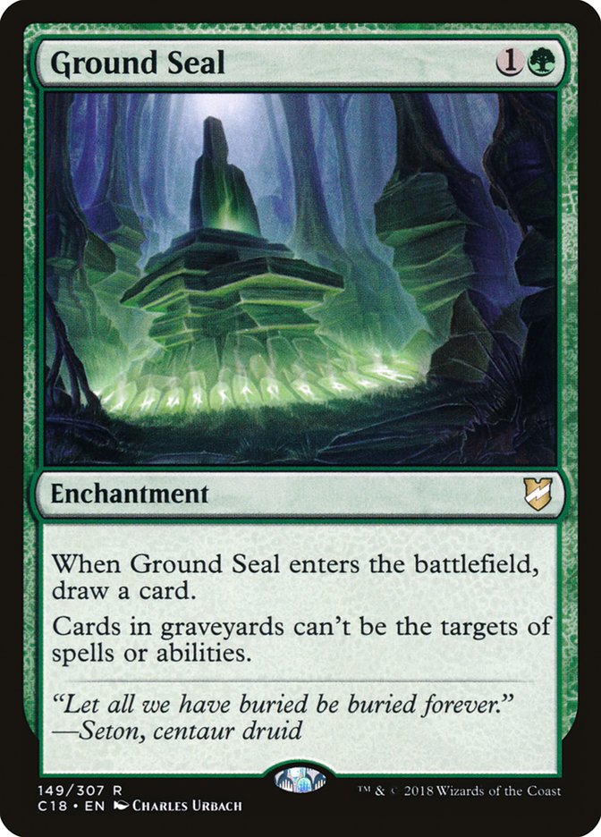Ground Seal [Commander 2018] | Pegasus Games WI