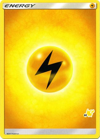 Lightning Energy (Pikachu Stamp #22) [Battle Academy 2020] | Pegasus Games WI