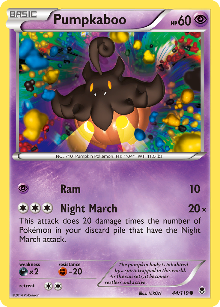 Pumpkaboo (44/119) [XY: Phantom Forces] | Pegasus Games WI