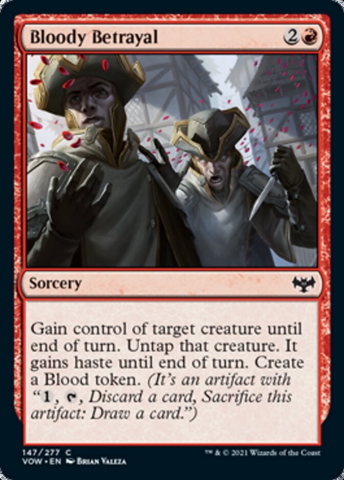 Bloody Betrayal [Innistrad: Crimson Vow] | Pegasus Games WI