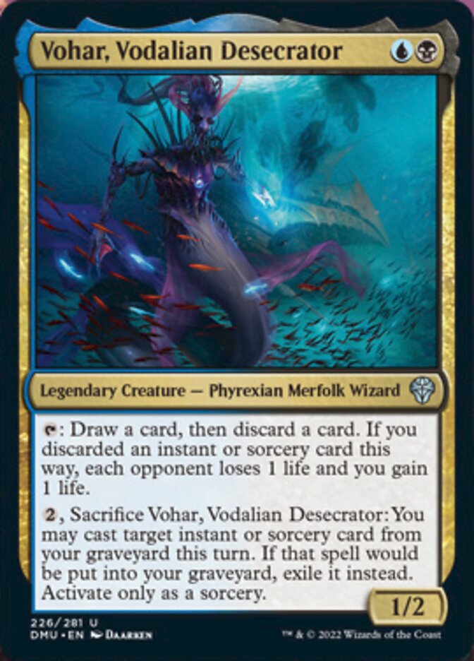 Vohar, Vodalian Desecrator [Dominaria United] | Pegasus Games WI