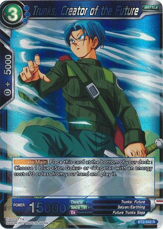 Trunks, Creator of the Future [BT2-043] | Pegasus Games WI