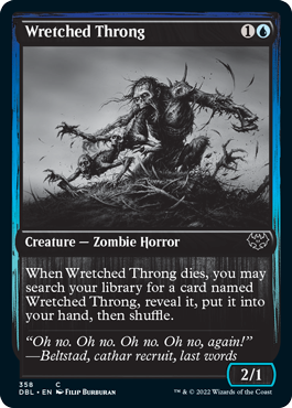 Wretched Throng [Innistrad: Double Feature] | Pegasus Games WI