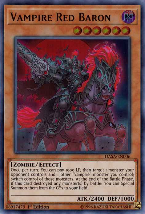 Vampire Red Baron [DASA-EN006] Super Rare | Pegasus Games WI
