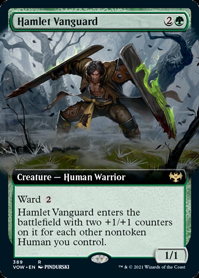 Hamlet Vanguard (Extended Art) [Innistrad: Crimson Vow] | Pegasus Games WI