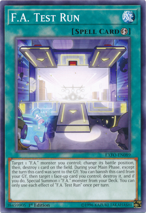 F.A. Test Run [EXFO-EN089] Common | Pegasus Games WI