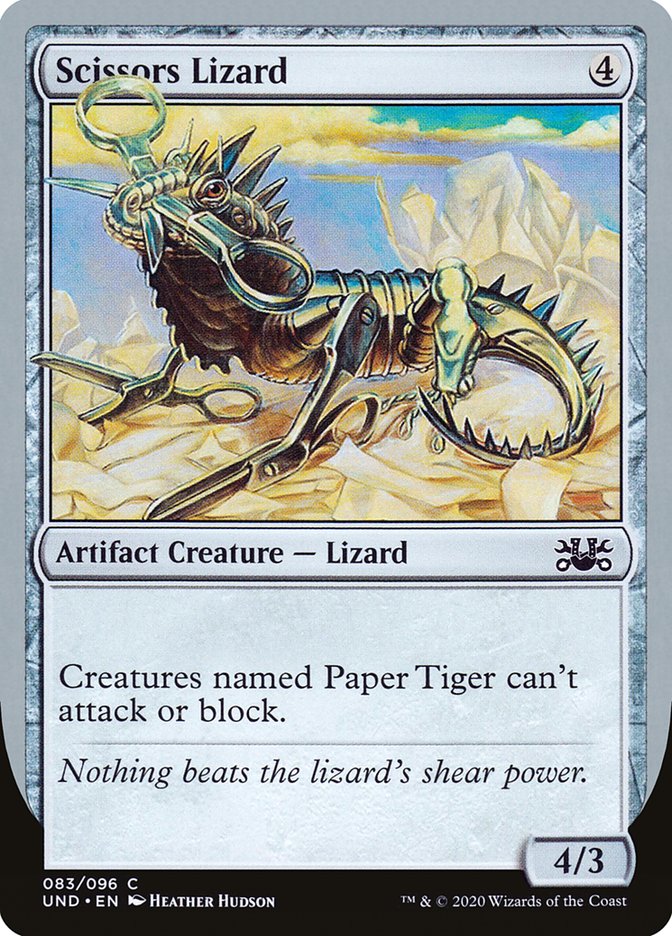 Scissors Lizard [Unsanctioned] | Pegasus Games WI