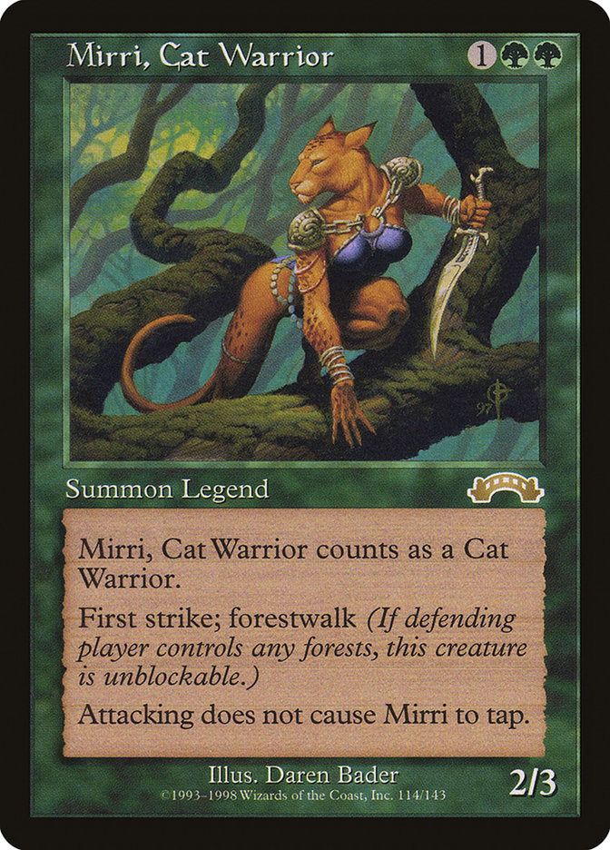 Mirri, Cat Warrior [Exodus] | Pegasus Games WI