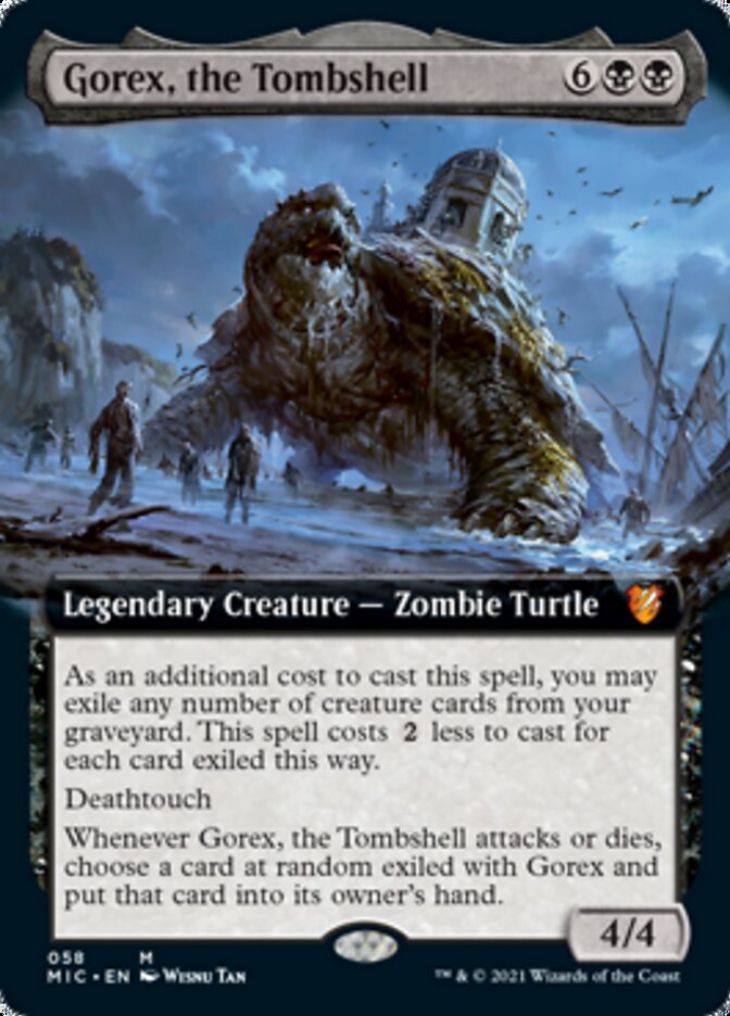 Gorex, the Tombshell (Extended Art) [Innistrad: Midnight Hunt Commander] | Pegasus Games WI