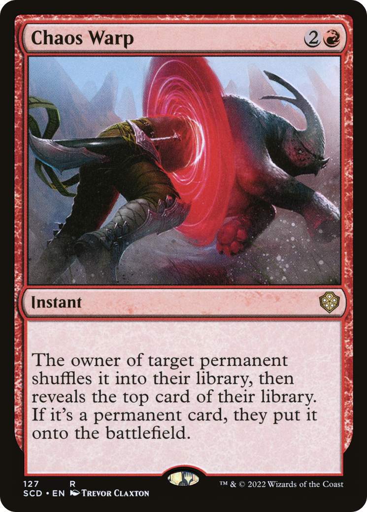 Chaos Warp [Starter Commander Decks] | Pegasus Games WI