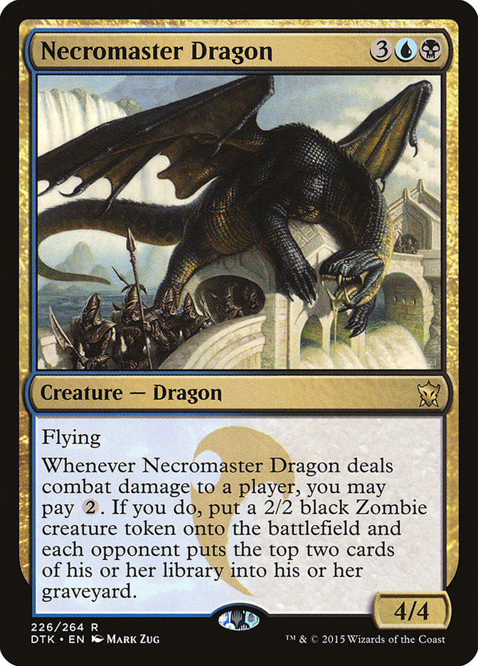 Necromaster Dragon [Dragons of Tarkir] | Pegasus Games WI