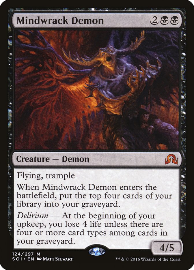 Mindwrack Demon [Shadows over Innistrad] | Pegasus Games WI