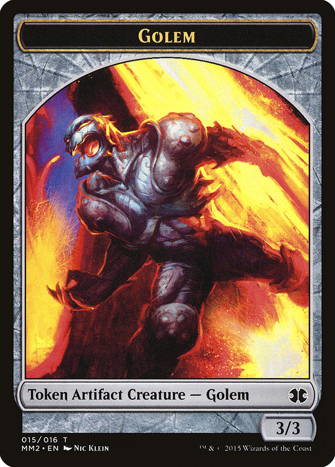 Golem Token [Modern Masters 2015 Tokens] | Pegasus Games WI