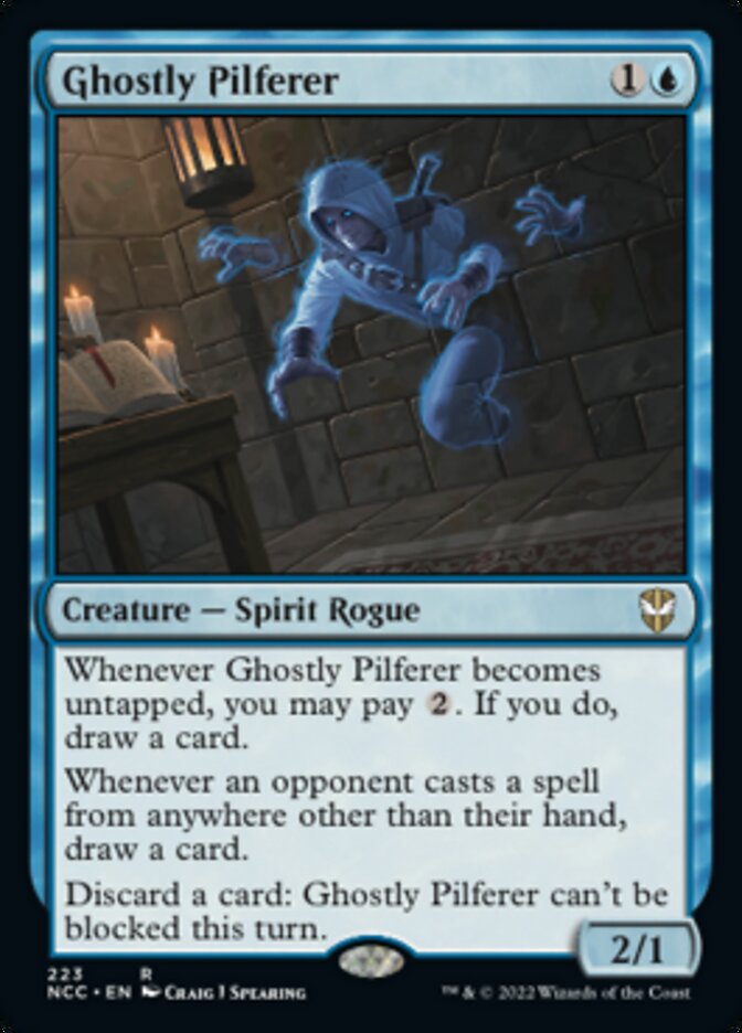 Ghostly Pilferer [Streets of New Capenna Commander] | Pegasus Games WI