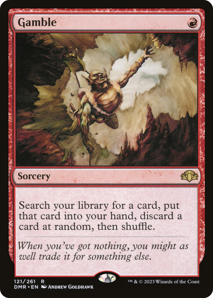 Gamble [Dominaria Remastered] | Pegasus Games WI