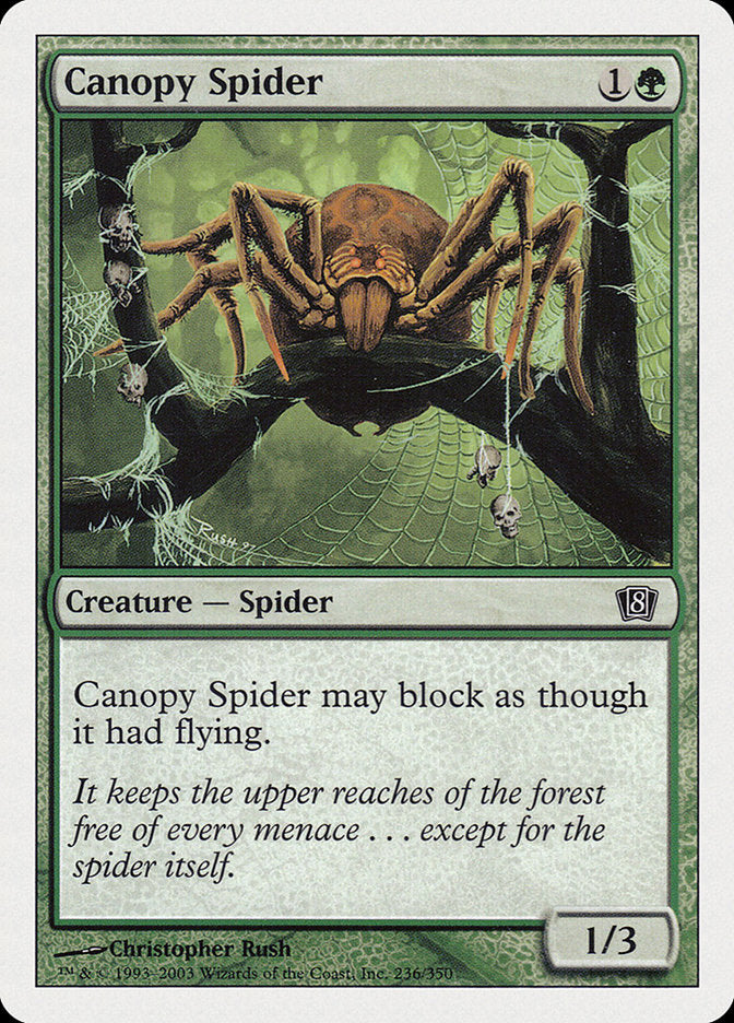 Canopy Spider [Eighth Edition] | Pegasus Games WI