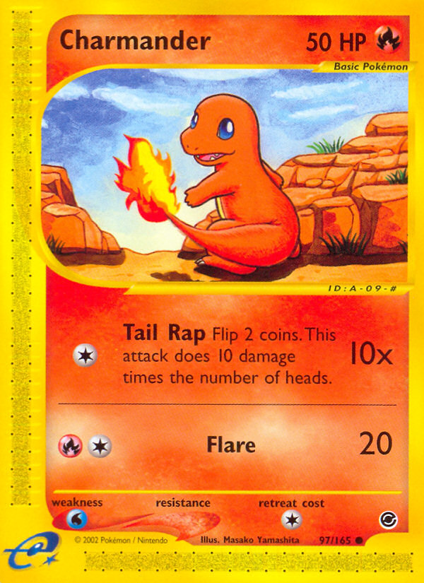 Charmander (97/165) [Expedition: Base Set] | Pegasus Games WI