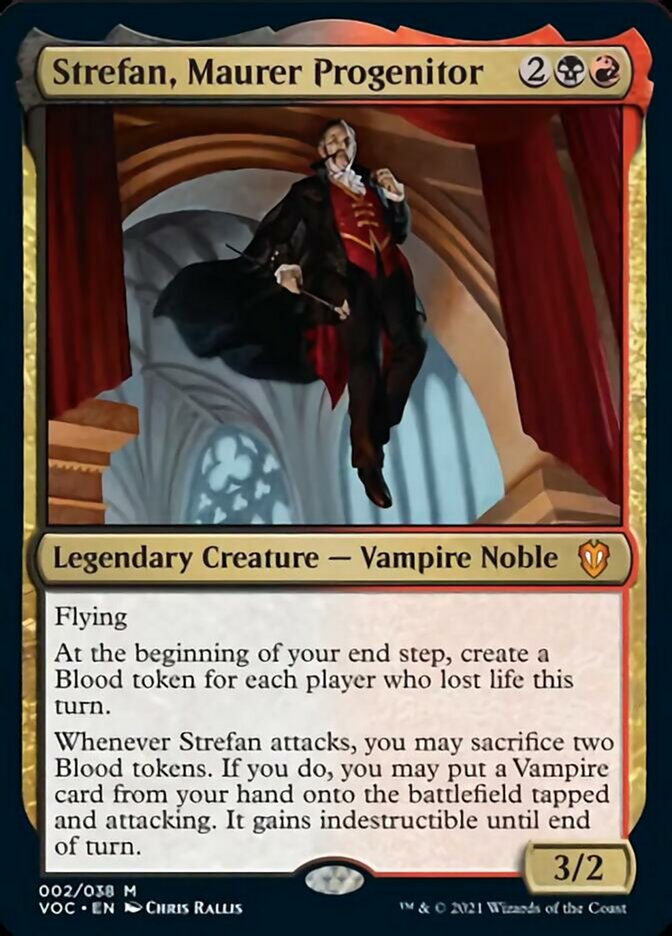 Strefan, Maurer Progenitor (Display Commander) [Innistrad: Crimson Vow Commander] | Pegasus Games WI