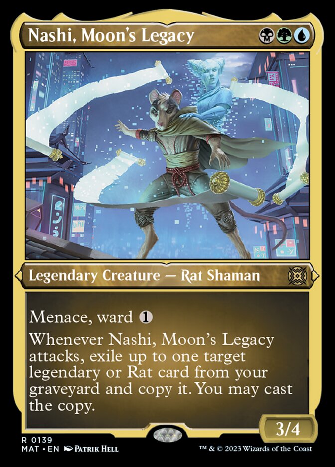 Nashi, Moon's Legacy (Foil Etched) [March of the Machine: The Aftermath] | Pegasus Games WI