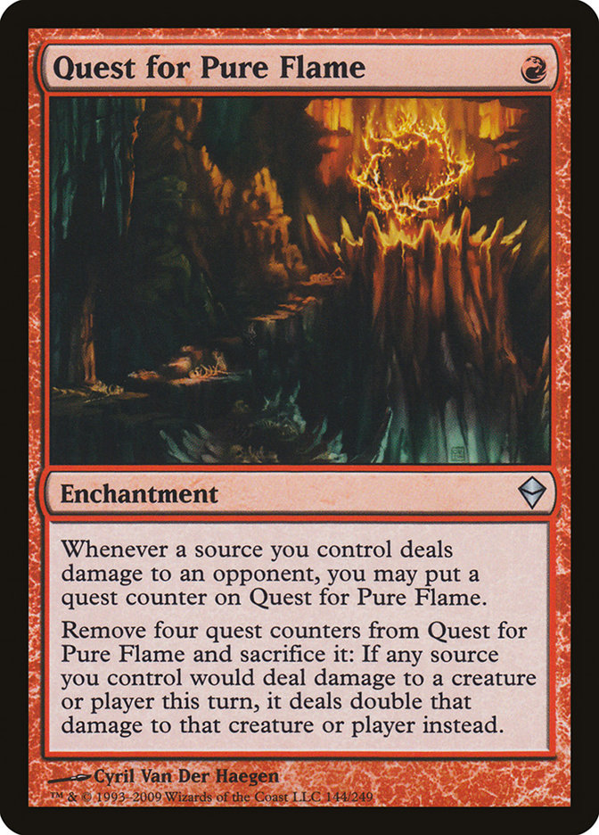 Quest for Pure Flame [Zendikar] | Pegasus Games WI