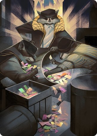 Masked Bandits Art Card [Streets of New Capenna Art Series] | Pegasus Games WI